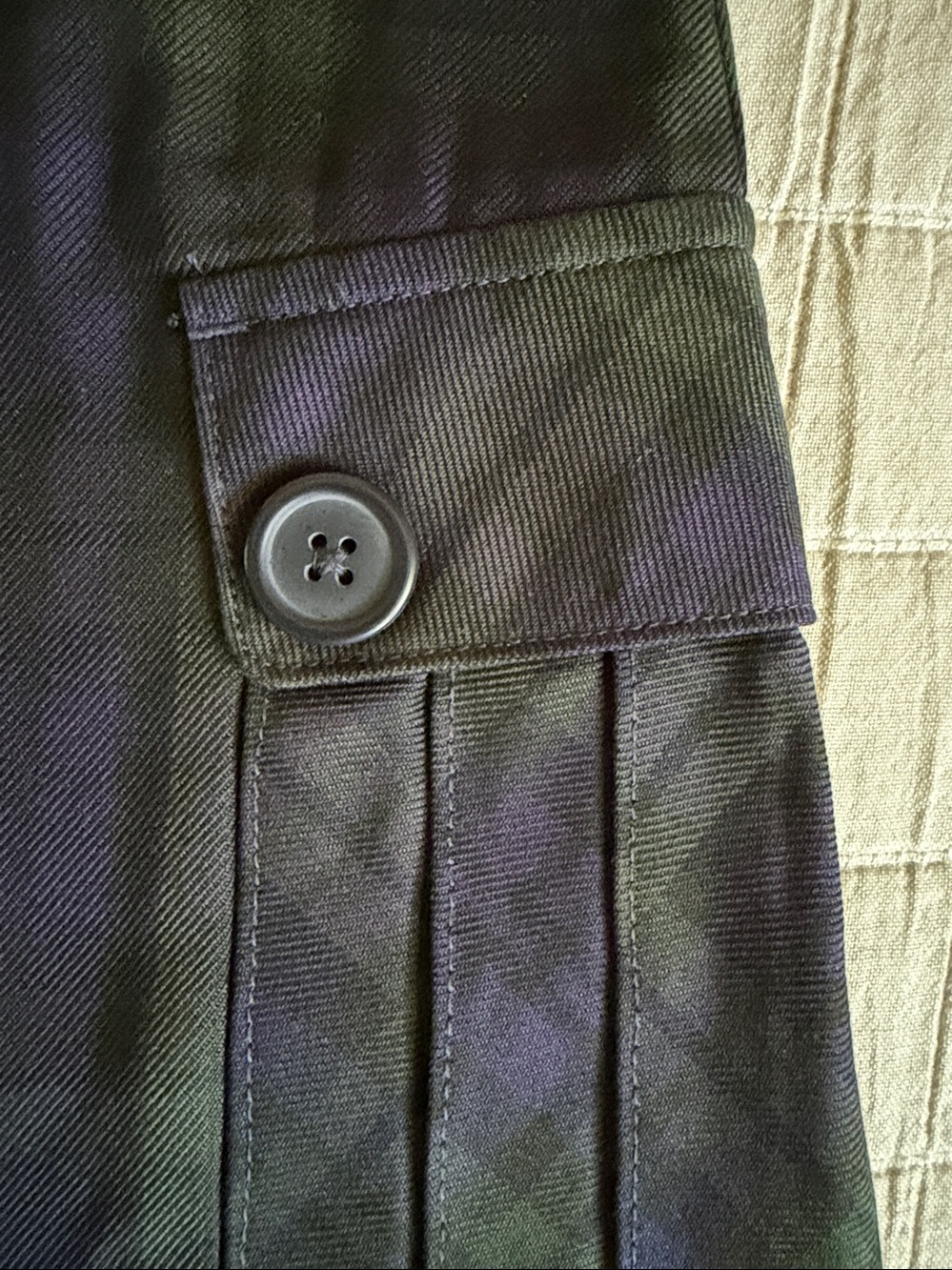 Lands’’ End School Uniform Girls Side Pleat Plaid Skort Above the Knee, NWOT - Picture 3 of 5